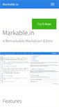 Mobile Screenshot of markable.in