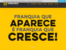 Tablet Screenshot of markable.com.br